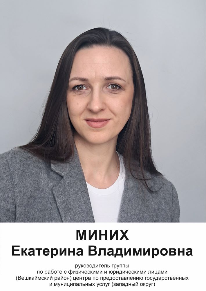 Миних Екатерина Владимировна